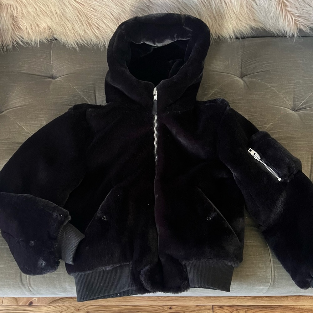 SAM. Faux fur jacket
